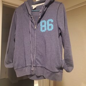 VS pink zippered hoodie